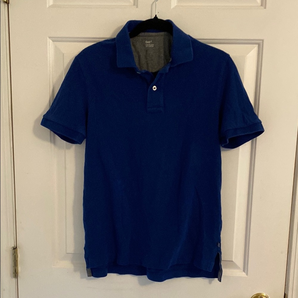 GAP Blue Polo Shirt Classic Design